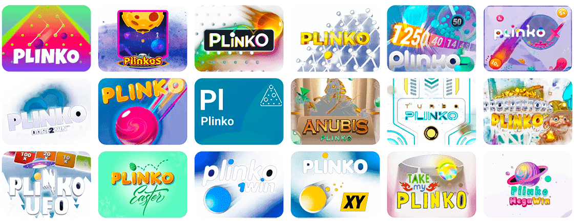 Types of plinko games
